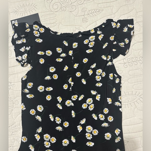 NWT The Kooples Long Daisy Print Dress Sz 1 (S) Floral - Picture 12 of 13